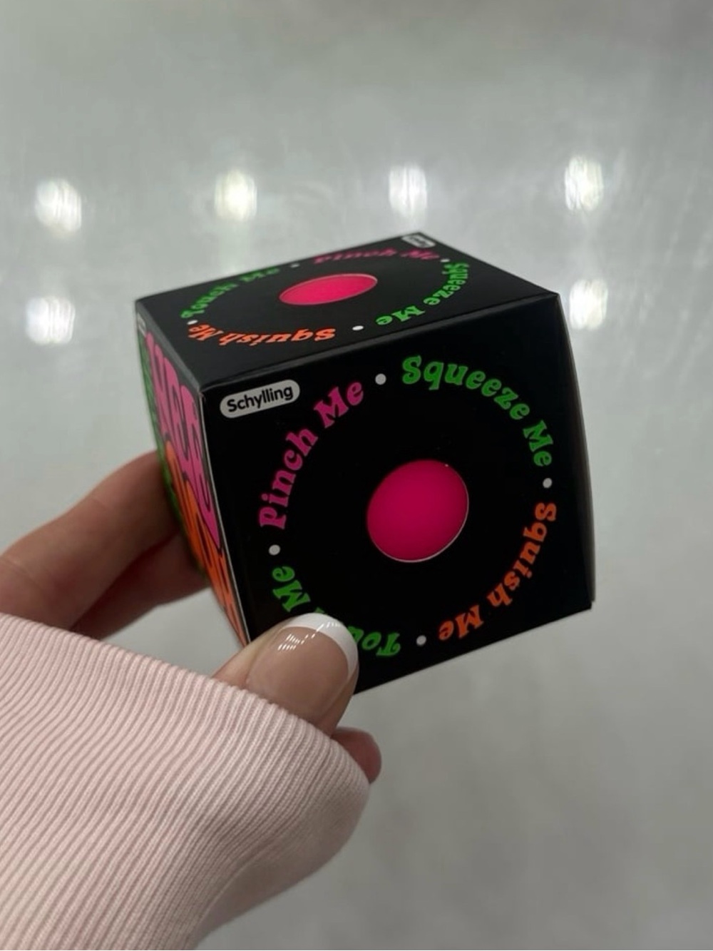 Pink Needoh The Groovy Glob Squishy Stress Toy (Ready To Ship)